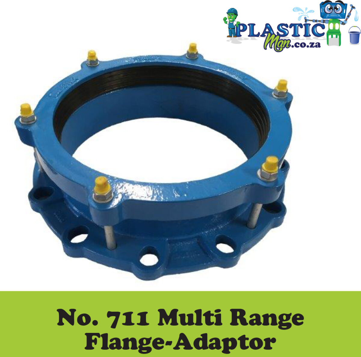 No.711 Multi Range Flanged Adaptor T/D – Plasticman